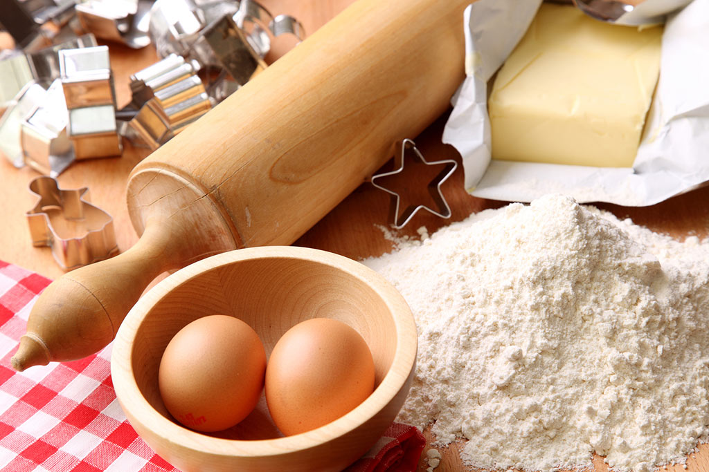 Ingredients and Tools for Baking